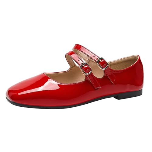 Chaussures de danse douces et sandales élégantes en cuir synthétique souple