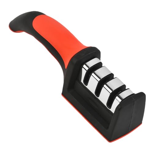 Resputante de cortador de cocina, afilador de helicóptero - Precisión ergonómica Piedra profesional de múltiples etapas,Herramienta de afilador multifuncional antideslizante rápida para la cocina Chef