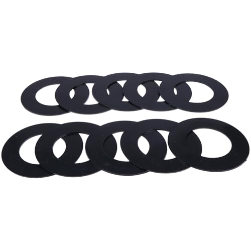 Image of 10PCS 50mm Bucket Pin Shim Set Compatible with Cat Bobcat Deere | For Komatsu Excavator Skid Steer Bucket Pin Shims Kit
