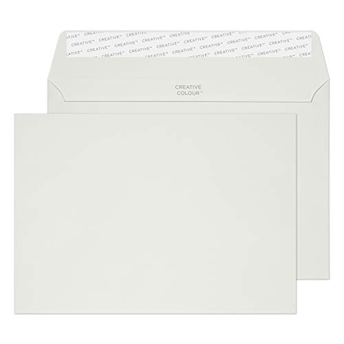 Blake Creative Colour C5 162 x 229 mm 120 gsm Peel & Seal Wallet Envelopes (45319) French Grey - Pack of 25