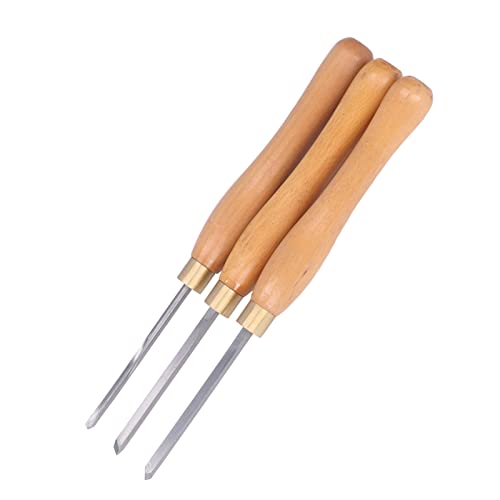 Juego de 3 fresas para torno de madera miniatura 1