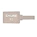 Shure WL93T Omnidirectional Subminiature Lavalier Condenser Microphone, Tan with TA4F/TQG Connector for use with Shure Wireless Systems,Black