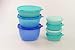 Produktbild TUPPERWARE Kühlschrank Clarissa 2 L + 1,5 L + 1L + Hit-Parade 300 ml (4)