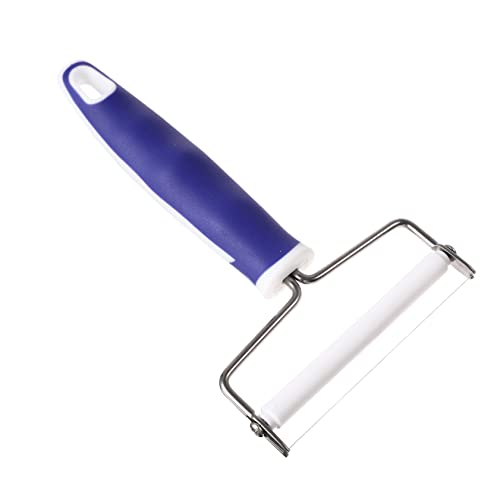 SEWOART Coupe Fromage à Lame Inox avec Manche Plastique Ergonomique Trancheur de Beurre Antirouille Racloir Multifonction pour Cuisine Poignée Antidérapante Confortable