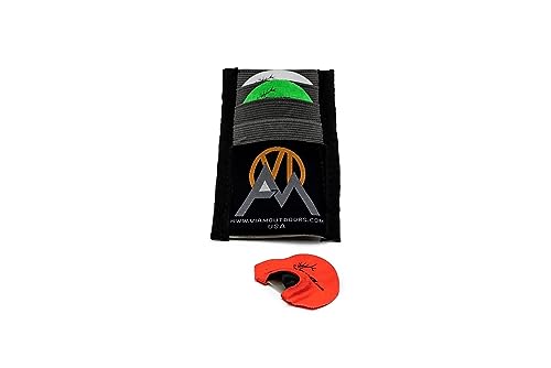 VIAM Outdoors, Bighorn Reed Stash, Turkey and Elk Mouth Call Organizer and Holder, Holds 5 Mouth Reeds, Breathable, attaches to Backpacks, binoharness, Bugle Tubes, and 1 1/2 in Nylon Webbing