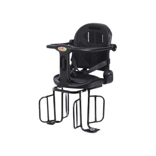 JoFist自転車用チャイルドシート リアマウント 広々とした内部、チャイルドシート背もたれ調整可能 自転車やマウンテンバイクにも使用でき、足置き場付き 軽量 持ち易い キッズ 幼児用 音楽とともに (音楽には電池が必要ですので、電池はご自身でご購入くださ