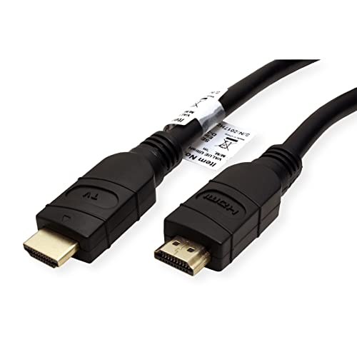 Cable HDMI 4K UHD con repetidor de 10 m para conectar proyector y televisión 2