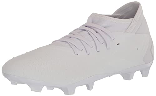 adidas Chuteiras de futebol unissex Predator Accuracy.3 Firm Ground, Branco/Preto, 16