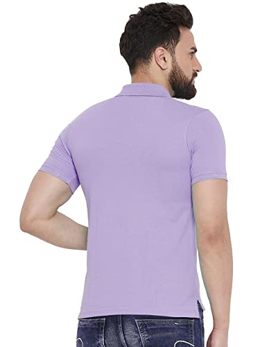 Image of Men's Casual Cotton Polo Tshirt (N1002-AIRFORCE mp)