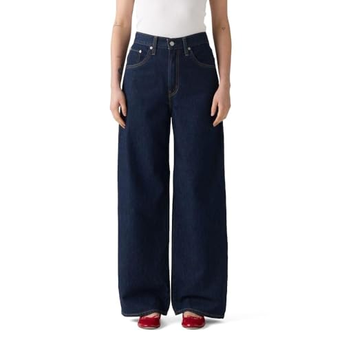 Levi's Women's Cinch Baggy, (New) Reign of The Rinse (Non Stretch), 25