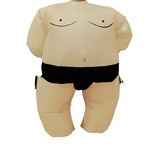Duojin Costume de Combat de Sumo Gonflable pour Les Enfants Costumes de Costume