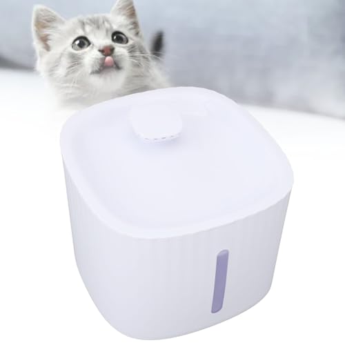 Fuente automática para gatos diseño transparente 2.5L