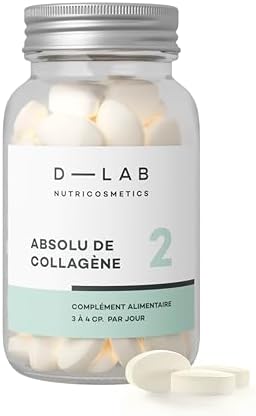 D-LAB Absolu De Collagène 1 Mois | Cure Collagène Comprimés | Col...