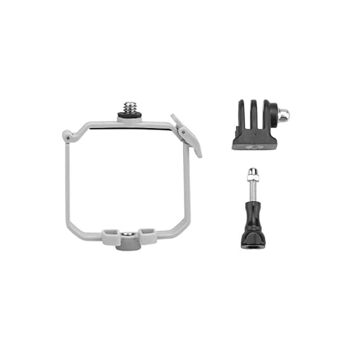 XINANEE Tripod Bracket Mount Action Camera Mount Holder for DJI Mini 3 Pro Drone Accessories - Night Flight Head Light Camera Extension Adapter with 1/4 Screw and Nut (Bracket Adapter)