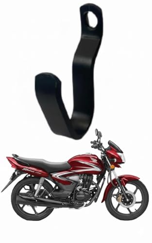 Image of Pillion Holder Hook Compatible for Royal Enfield Classic 350, Bullet 350 Accessories All, Hunter, Meteor, Thunderbird - Heavy-Duty Universal Bike Accessories, (Model B)