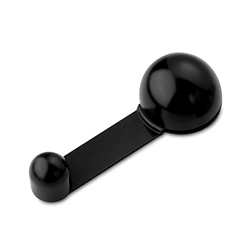 Inofix M57361 - Tope puerta retenedor giratorio 2035 negro Cover