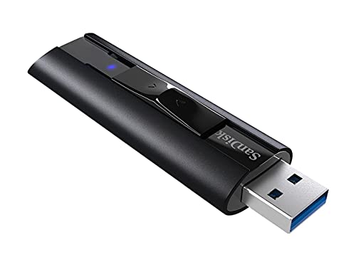 Image of SANDISK Extreme Pro 512GB, USB 3.2, Solid State Flash Drive, Upto 420MB /s Read & 380MB /s Write (SDCZ880-512G-G46)