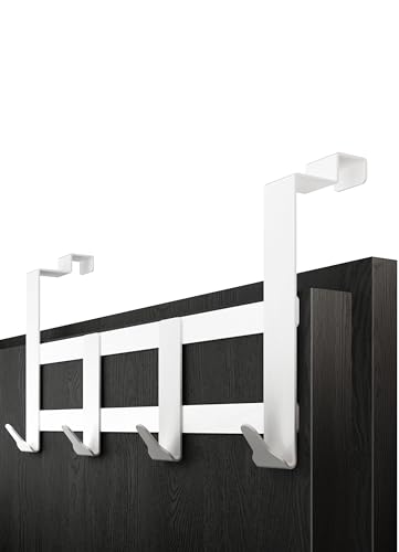 Menz Premium Türgarderobe zum Einhängen - Weiße...