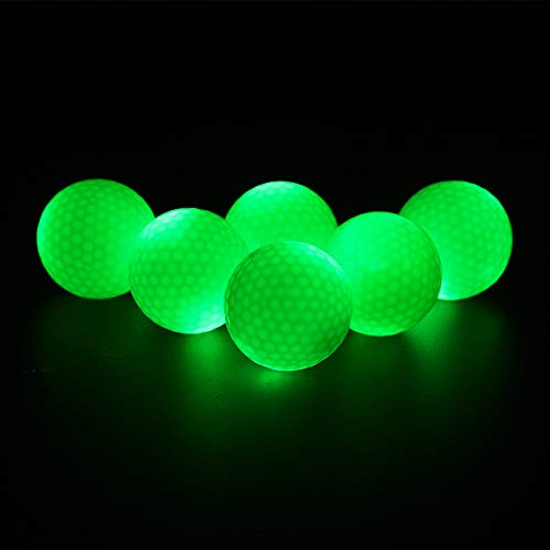 Balles de golf lumineuses pour jouer au golf la nuit entre amis