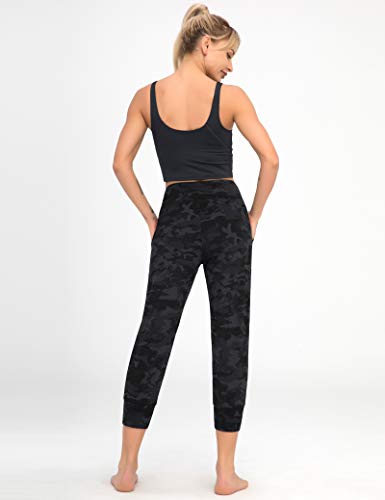 Image of Dragon Fit Joggers for Women with Pockets,High Waist Workout Yoga Tapered Sweatpants Women's Lounge Pants