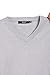 X RAY Boys School Uniform Sweater V-Neck, Big Boys' & Little Kids Youth Long Sleeve V Neck Pullover Sweater, Light Heather Grey, Large (10-12)
