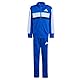 adidas Unisex Kinder SEASONAL ESSENTIALS TIBERIO 3 STRIPES TRICOT TRACKSUIT, Royal Blue/White/Glow Blue, 7-8 Years