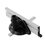 Table Saw Miter Gauge, Table Saw Push Rule Woodworking Miter Gauge Miter Gauge with Fence Table Saws Accessories Table Saws Miter Gauge Accessories for Table Saws Supplies, -60 To 60 Degrees