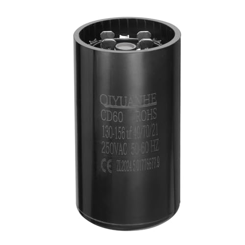 Condensateur de démarrage 130-156uf AC250V CD60 pour résoudre les pannes de moteur électrique