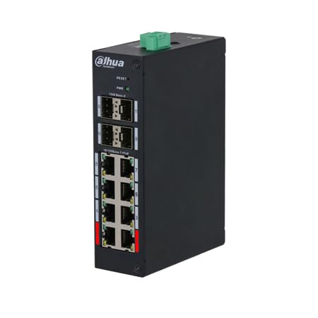 Switch Poe 8 Puertos Gigabit Marca Dahua