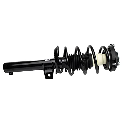 Image of TRQ Front Driver and Passenger Side Strut and Spring Assembly Set Loaded Pre-Assembled Compatible with 14-18 Volkswagen Tiguan 17-18 Tiguan Limited