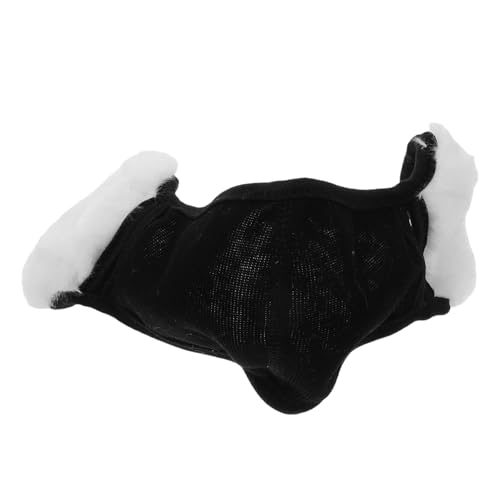 LIOOBO Fluffy Ski Mask for Winter Breathable Face Mask Earflaps for Cold Weather Sports