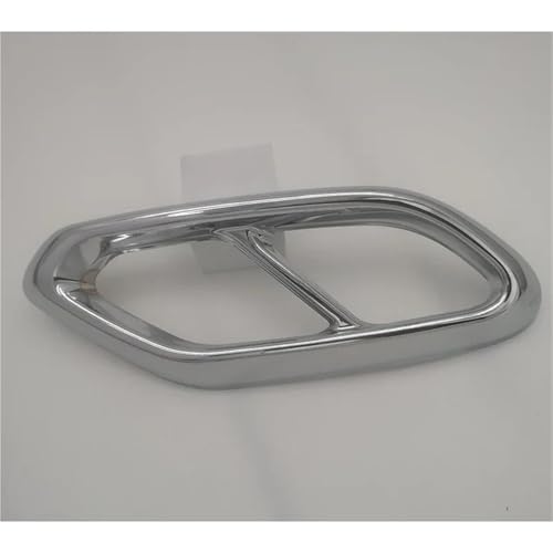 Tuyaux d'échappement quatre voies Mercedes GLC embouts de finition en acier inoxydable - 4