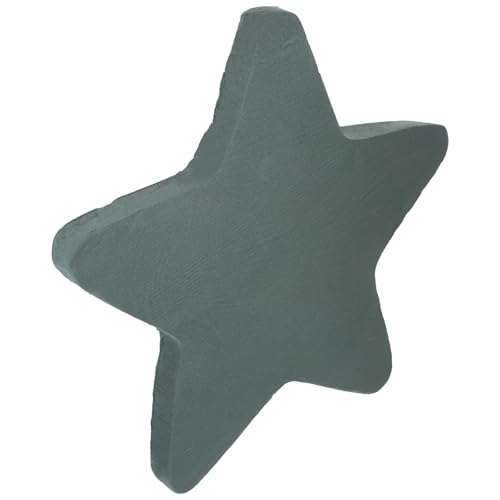 FUOYLOO Blumengesteck Schaumstern für Selbstgemacht Grün Praktische und Einfach zu Verwendende Steckschwämme aus Phenolischem Kunststoff für Blumenarrangements und Besondere Anlässe