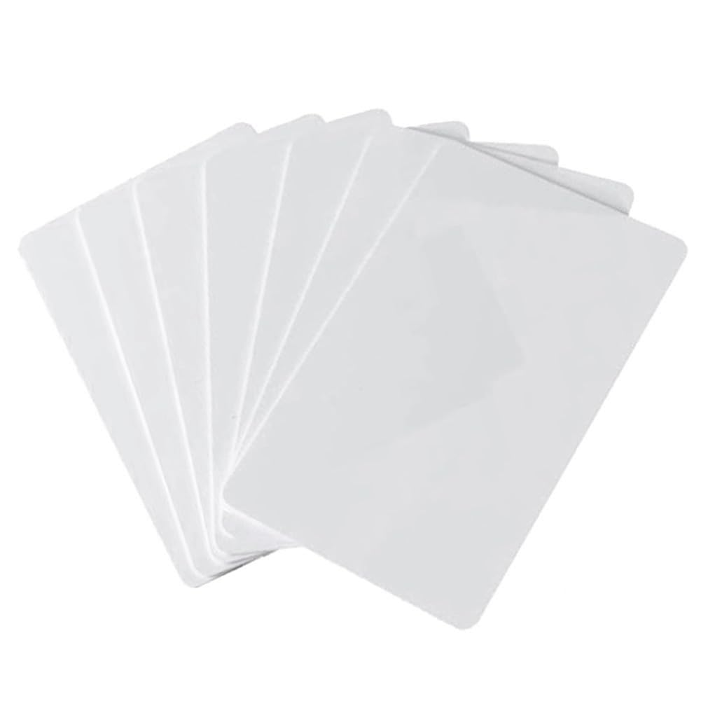UDSKNV[KSL White Card IC Card 50pcs 13.56MHz Contactless Attendance Access Control Proximity S50 Compatible