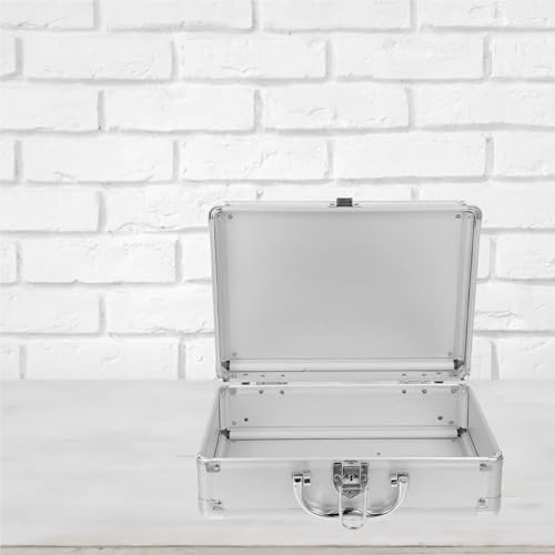 Malette aluminium sécurisée avec verrouillage à code pour homme