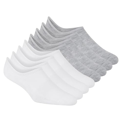 Skechers Men's Sport Ped No Show Sock, 8-pair