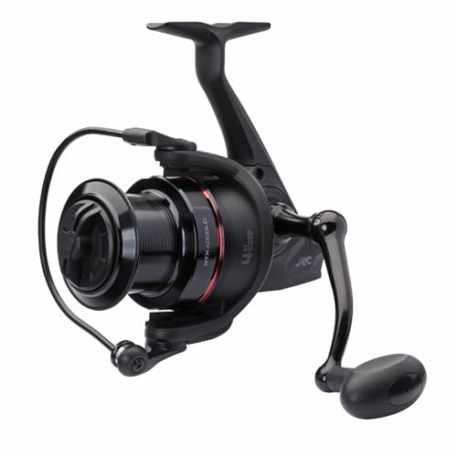 Mulinello da Pesca Xtx Mulinelli da Spinning per Grandi Buche Unisex Nero 10000 Trascinamento Anteriore