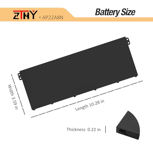 Image of AP22A8N Laptop Battery Replacement for Acer Swift Go SFG14-71 SFG14-71T SFG14-72 SFG16-71, TravelMate P2 TMP214-55 TMP214-55-TCO TMP216-51-TCO, P4 TMP414-53 TMP416-52, P6 TMP614-53-TCO AP22ABN 65Wh
