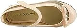 The Doll Maker Drop Pendant Bow Flat - FBA171014A-10 Cream Pink