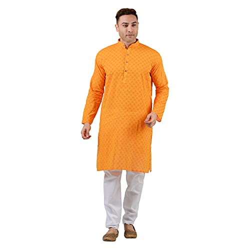 Image of Maharaja Shirt Men's Cotton Kurta Pyjama