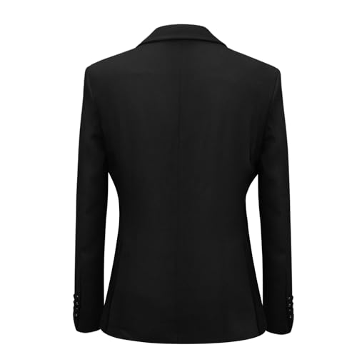 Men's Luxury Beaded Tuxedo Jacket, Black Formal Blazer with Rhinestone Lapel for Wedding Prom4