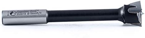 Amana Tool - 203019 Carbide Tipped Hinge Boring Bit 19mm Dia x 90mm Long x 10mm Shank