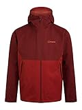 Peso del paquete: 0,721 kg Berghaus Fellmaster Interactive - Chaqueta impermeable Gore-Tex para hombre, Hombre, Chaqueta impermeable Gore-Tex, 22243, rojo, S