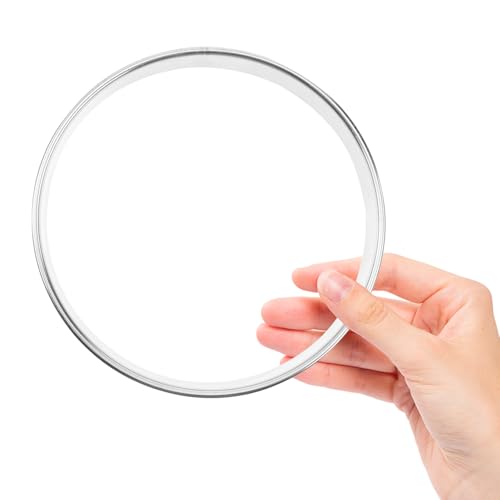 Aros de acero inoxidable para desmoldar postres perfectos y masas de pizza 5
