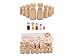 Miyobing Peg Dolls 50pcs Personnes en Bois pour la Peinture d'enfants, Marionnette Bois Inachevé projets d'artisanat d'art, Bricolage en Famille, décoration de fête de Mariage