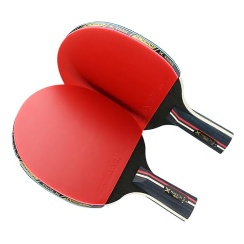 Raquettes de tennis de table VICASKY 3 étoiles avec manches droits et horizontaux pour débutant