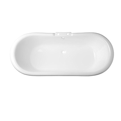Signature Hardware 312540 Lena 72 Inch Cast Iron Soaking Clawfoot Tub thumb #5