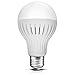 Maclean MCE177 Ampoule LED E27 9W 230V Blanc, capteur de Mouvement Micro-Ondes et CR�puscule (9W, Blanc Chaud)