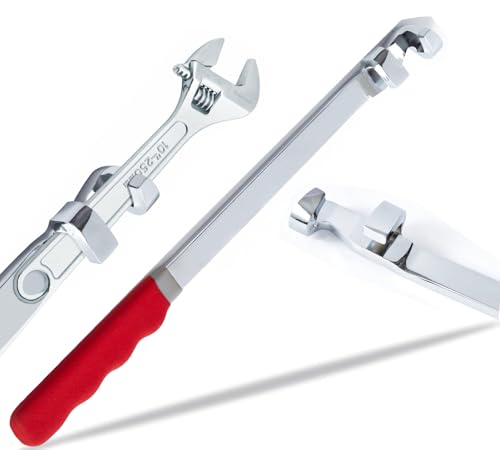 AASSOO Wrench Extender Tool Bar, Extra-Long 15 Inch Wrench Extension for Maximum Leverage,Ideal for Mechanics,DIYers,Garage Mechanics, Amplified Torque Handymen (Advanced)