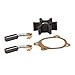 Utility Pump Replacement Carbon Brushes,Impeller,Shaft Seal Part for Trupow Water Transfer pump PAS-30A (1 Set)